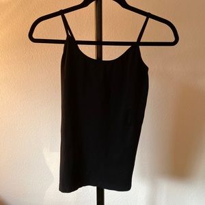 Stretch black cami
